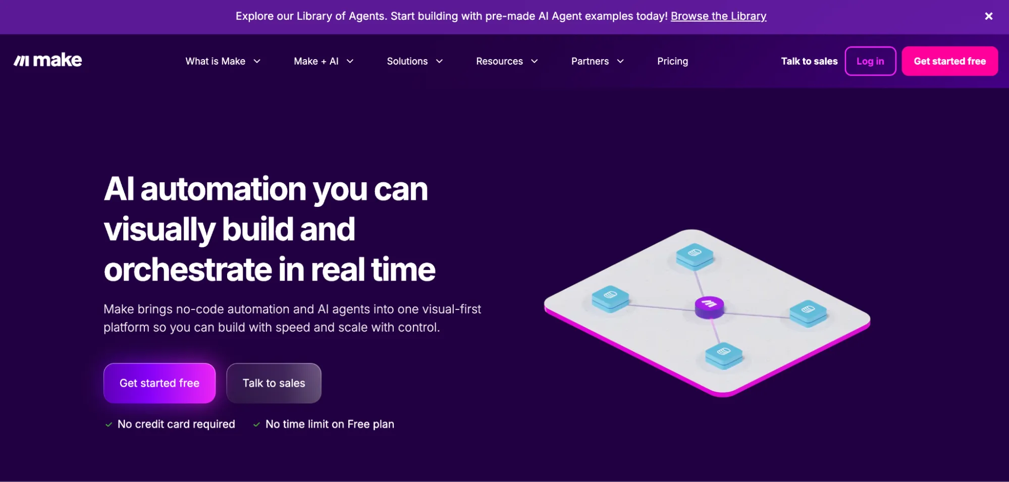 Make visual automation builder