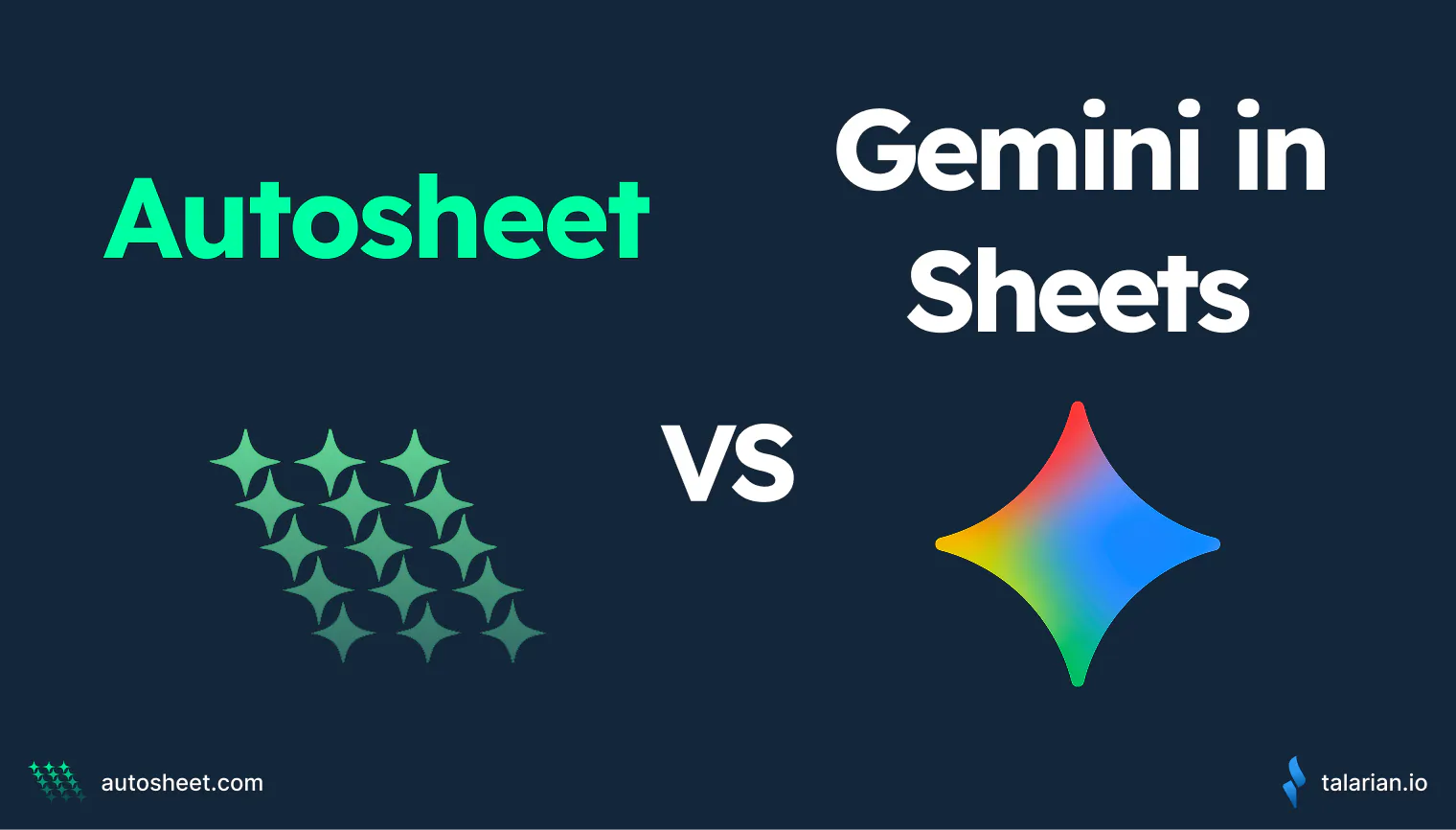 GPT for Sheets – Autosheet vs. Gemini in Sheets