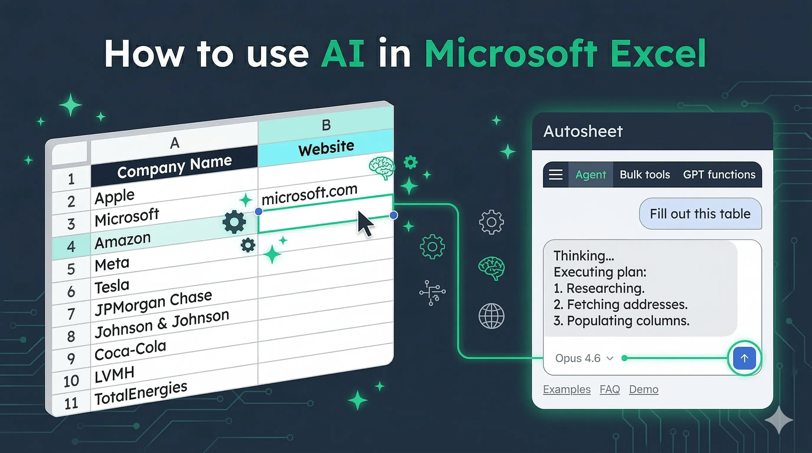 How to use AI in Microsoft Excel