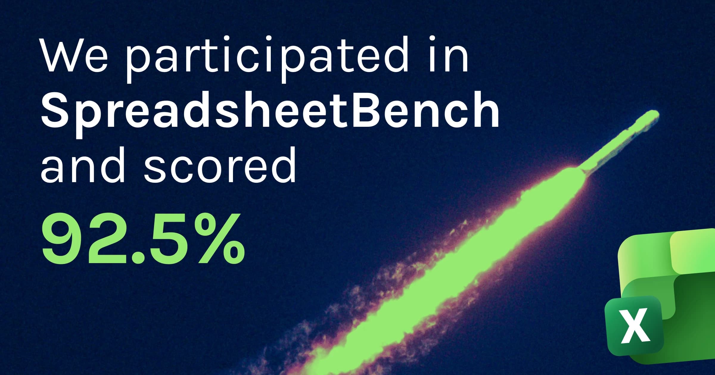 GPT for Excel – Autosheet: 92.5% on SpreadsheetBench