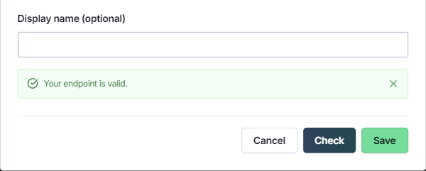 Save Azure OpenAI API endpoint settings