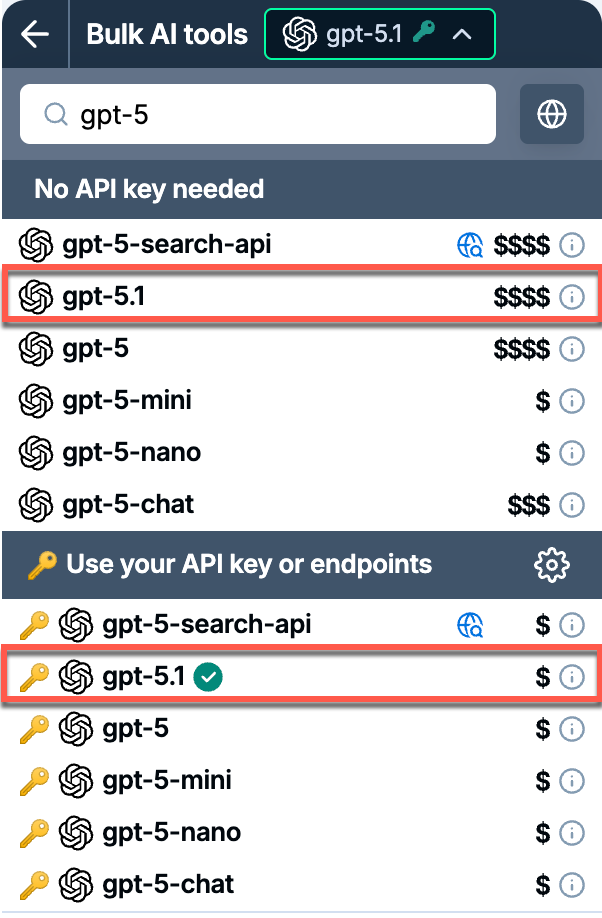 GPT-5.1 in GPT for Work