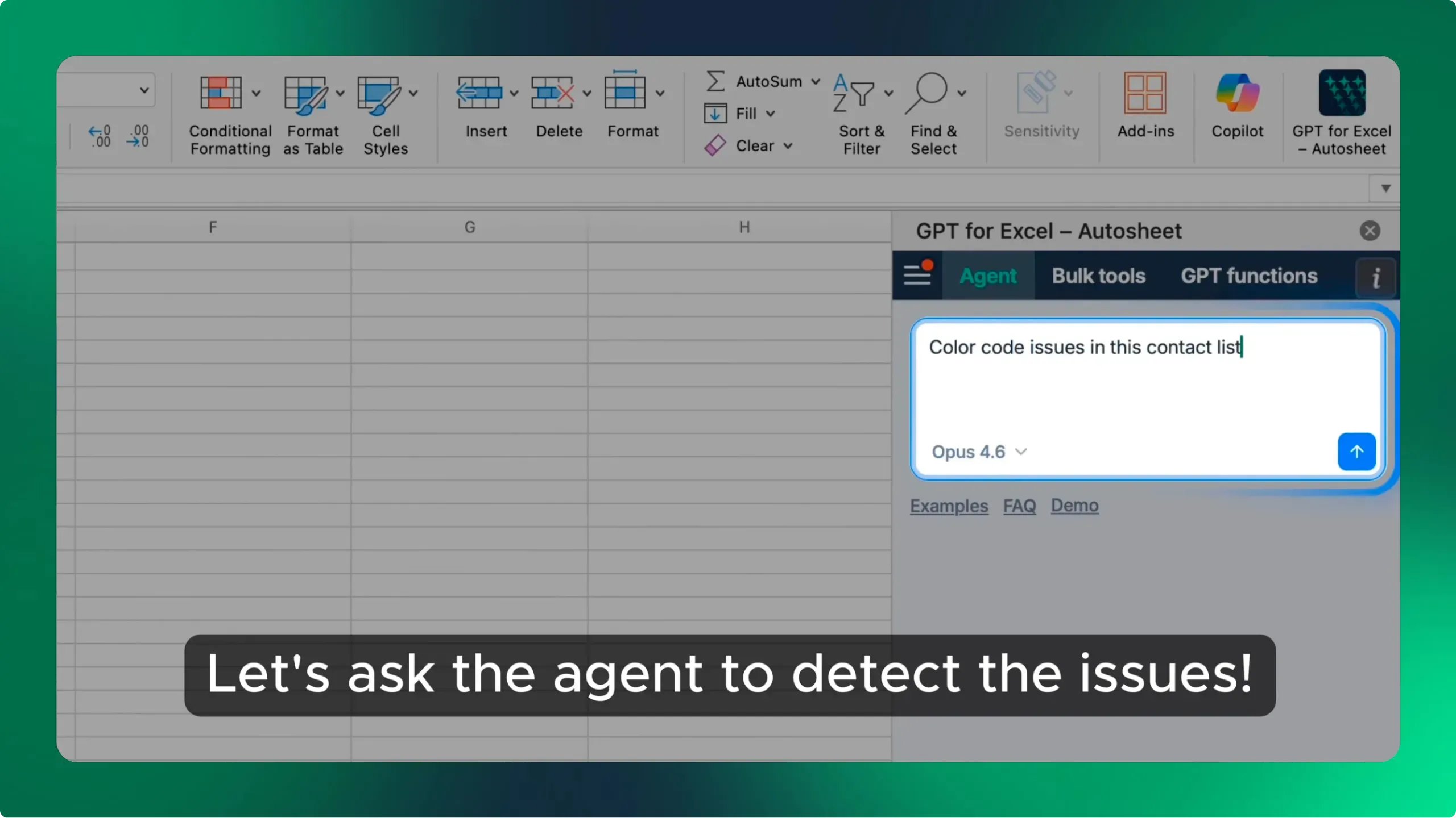 AI Agent in Excel: Data Cleaning & Normalization - YouTube thumbnail
